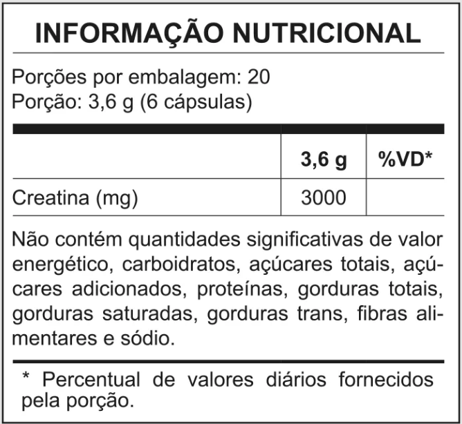 Nutrata Creatin UP - 120 cápsulas 72g
