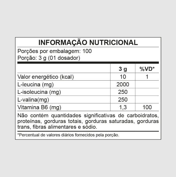 Nutrata BCAA TCM 8:1:1 300g - Limão