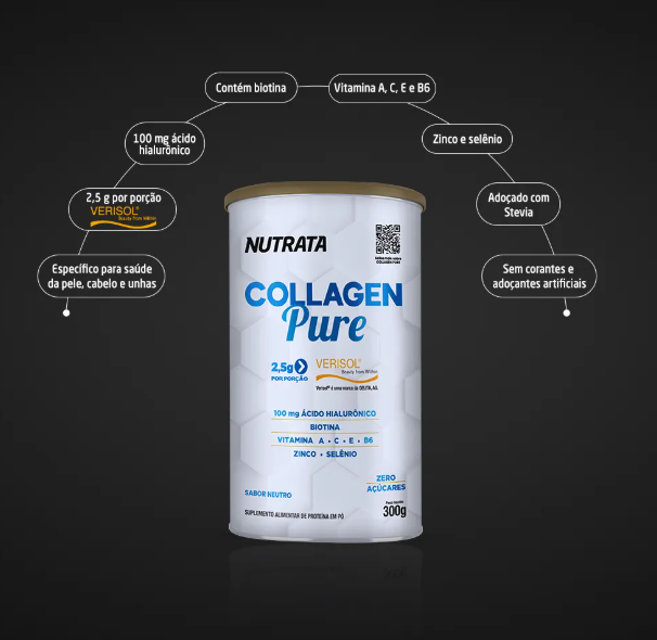 Nutrata Collagen Pure 300g - Neutro